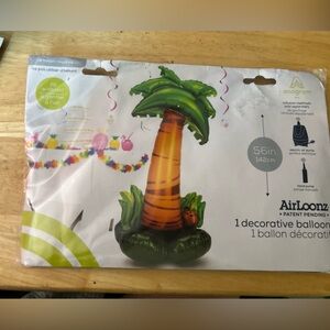 Anagram AirLoonz Foil Balloon Inflate Air / Helium Beach￼ Birthday Bash Party